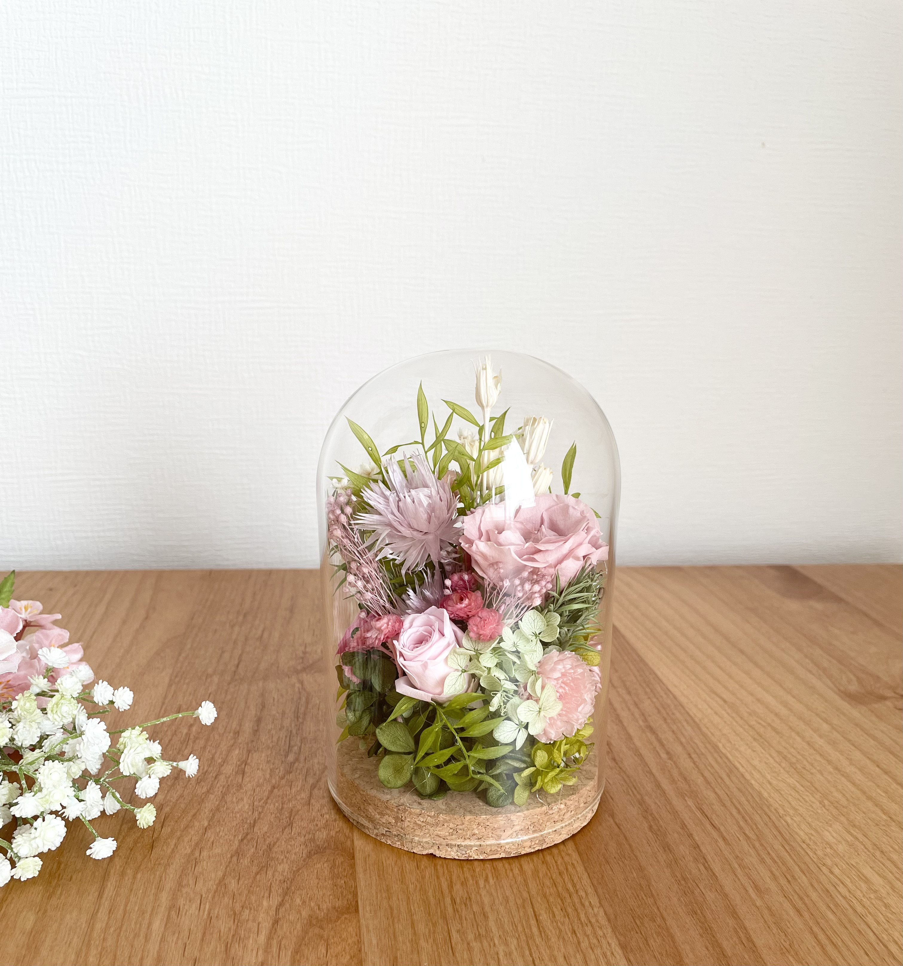 ドーム型フラワーアレンジ「受注制作」