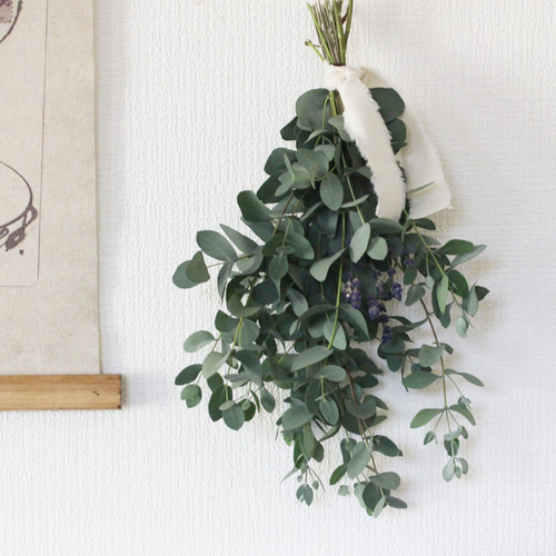 ラベンダー⋆︎*ユーカリスワッグ⑅︎１ ラベンダー⋆︎*ユーカリスワッグ⑅︎1 - メルカリ