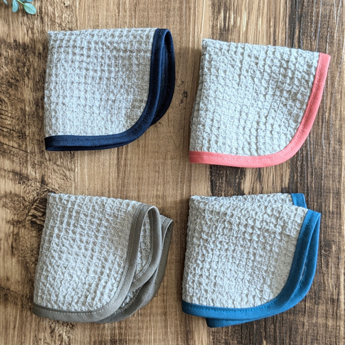 ♡ハンドメイド♡リネンハンカチーフ その他