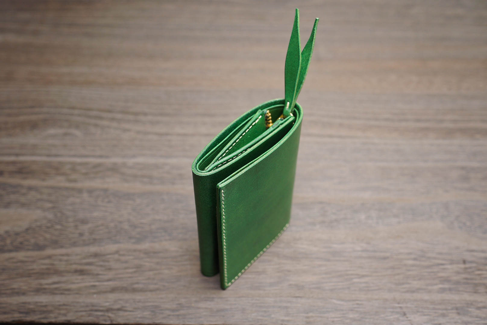 ラビット3 / ドワーフの森　〜いちばん小さな三つ折り財布〜【受注製作】 12,160円