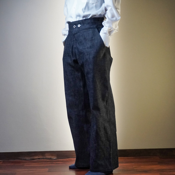 ジャッカンワイドパンツ（岡山県産） 1枚目の画像
