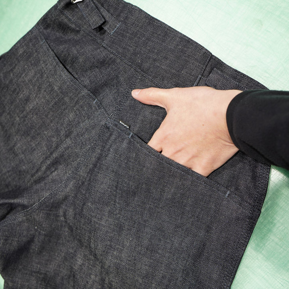 ジャッカンワイドパンツ（岡山県産） 9枚目の画像