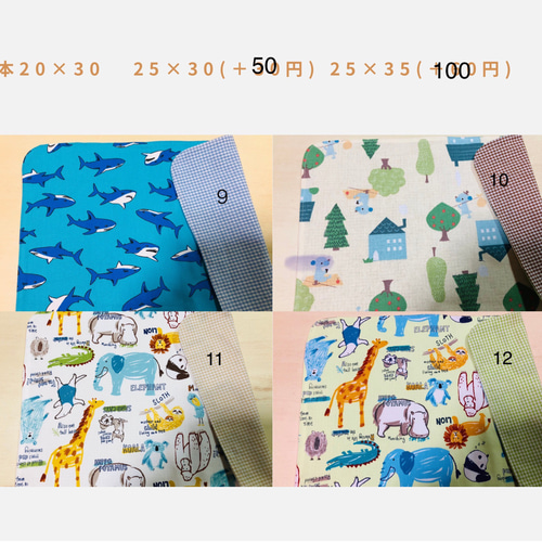 ランチョンマット 2枚選択 ☆25×35 20×30 25×30ランチマット ナプキン