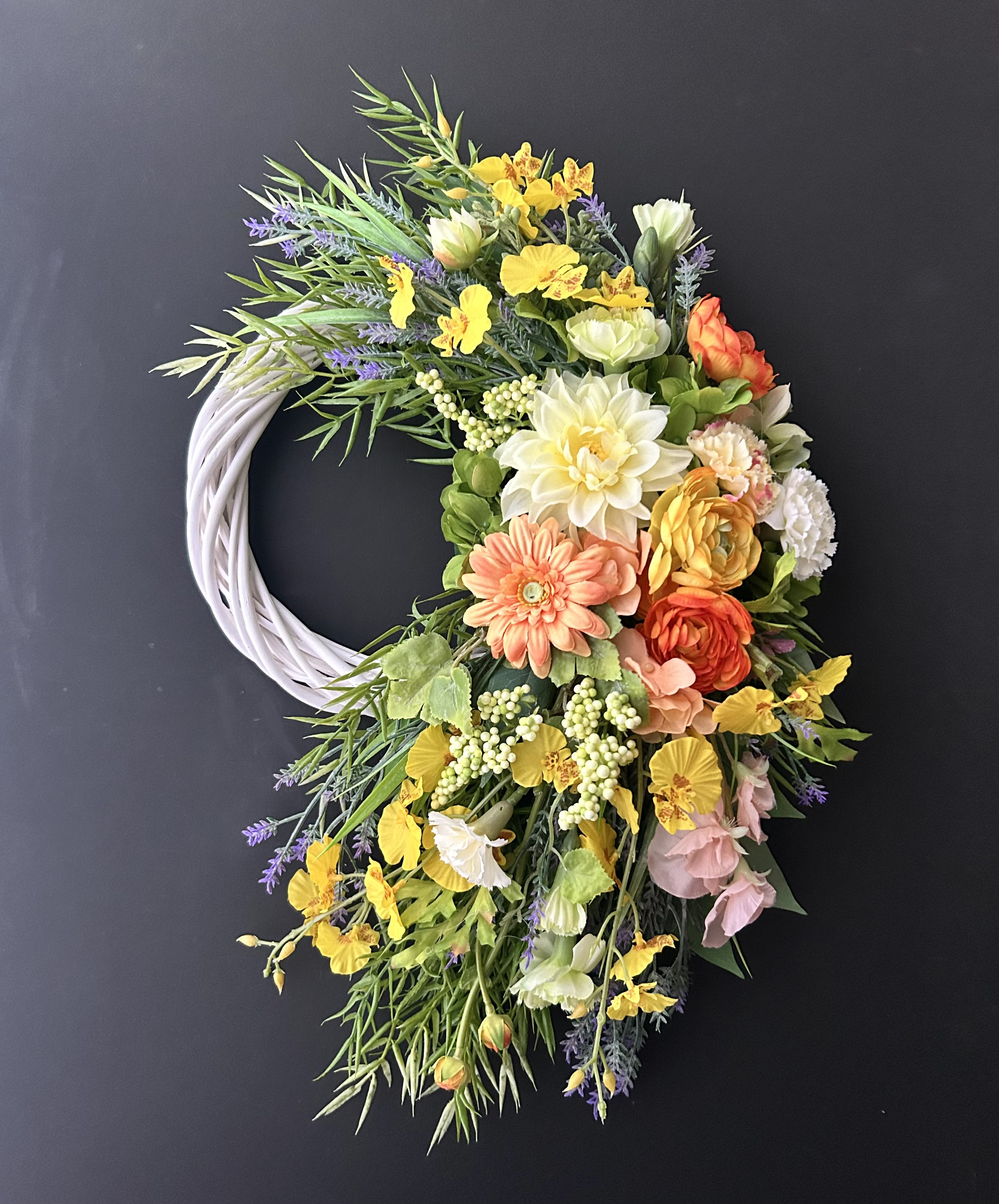 Rose green wreath IV「受注制作」