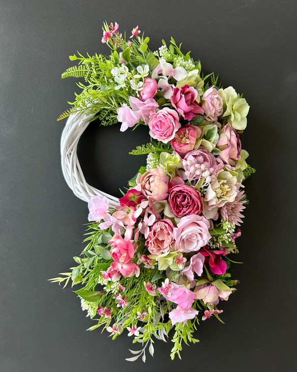 Rose green wreath IV「受注制作」 3枚目の画像