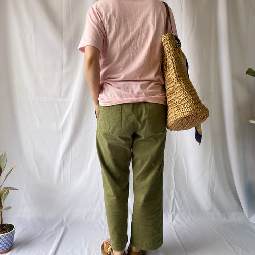 MUSEdeDeuxiemeClasse 【サート】チノストレッチベイカーパンツ SURT/サート】CINOH STRETCH ベイカーパンツ ブラック 38 MUSE