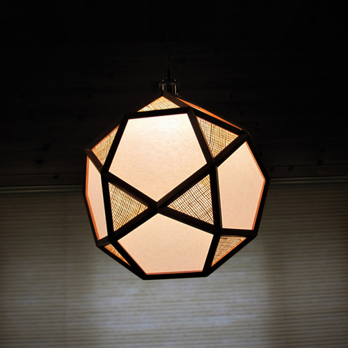 インテリア照明 毬 JS32P-3 20・12面体 ペンダントライト シーリング