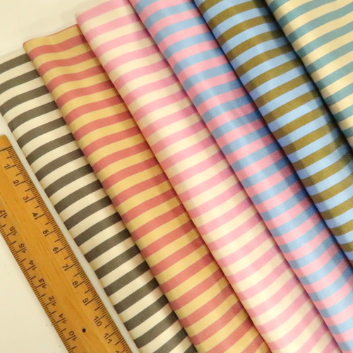 シルクタフタ ストライプ 生地 GEMELLO ANTIQUES 通販 9893122｜Creema