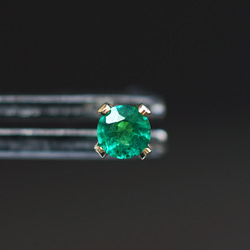 祖母綠 3 毫米耳環 ~ Esmeralda 第7張的照片