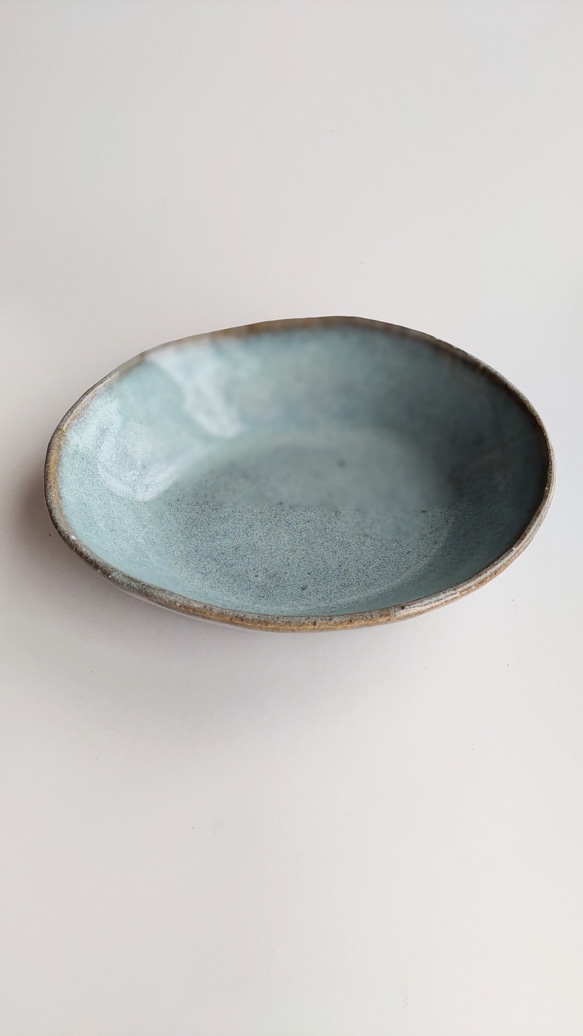 松灰釉オーバル中鉢 1枚目の画像
