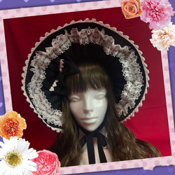 シュエット　ボンネット　ロリィタ　個人作家 シュエット ボンネット ロリィタ 個人作家 🍂シュエット