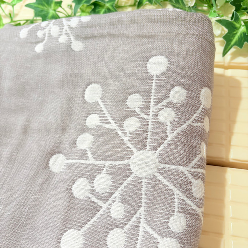 一年中使える☆fuwara北欧柄肌に優しい天然素材☆12重ガーゼねじり