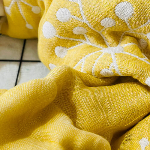 一年中使える☆fuwara北欧柄肌に優しい天然素材☆12重ガーゼねじり