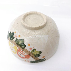 【清水焼】繋がるふくろう飯碗 (2羽) 3枚目の画像