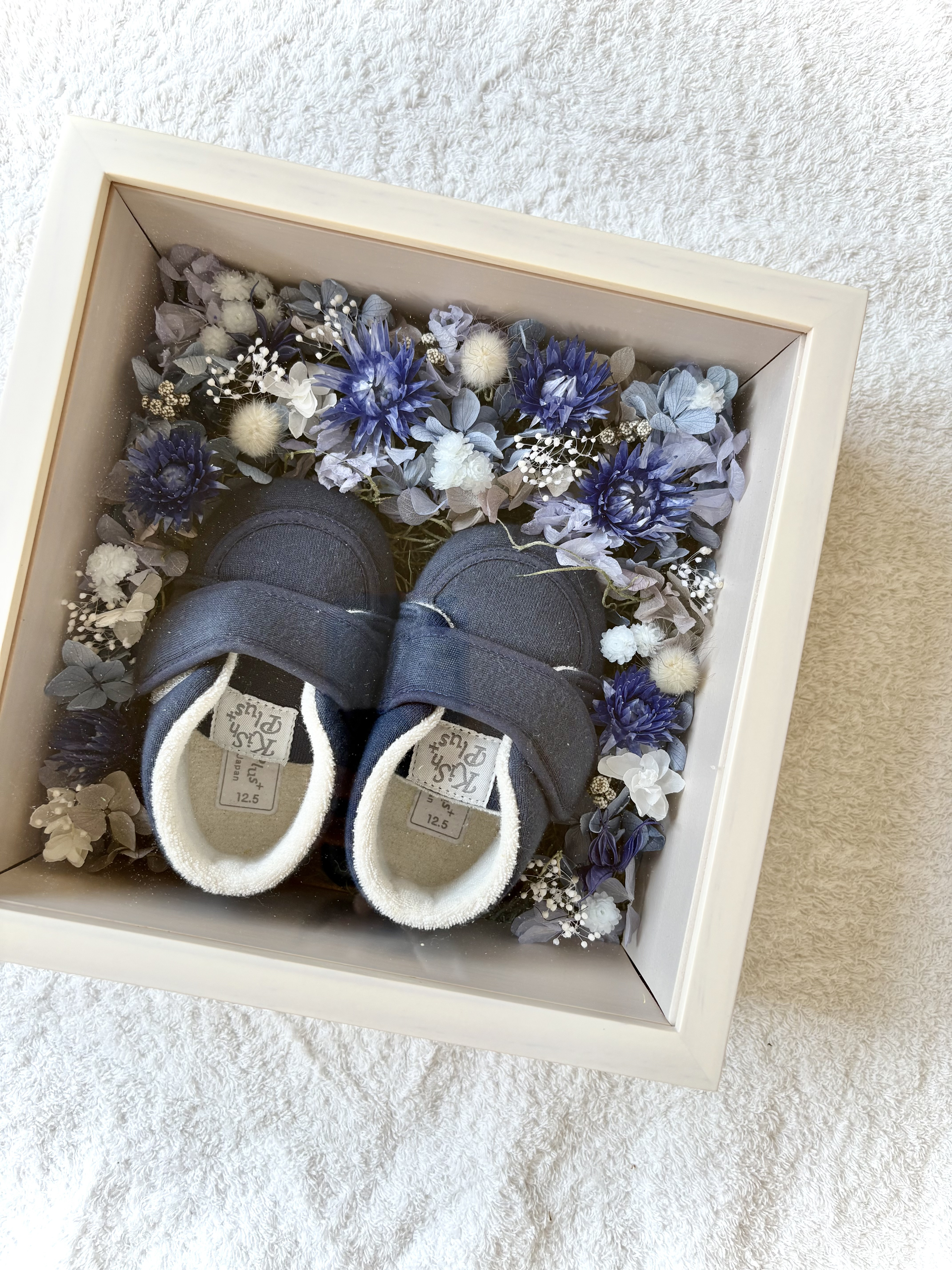 ママの手で仕上げるファーストシューズボックス