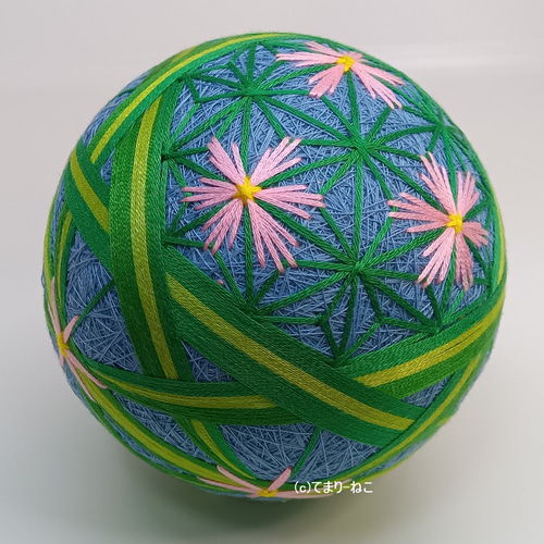 刺繍手毬10cm点セット 0e721c6ea6860ae37a69b212d80002
