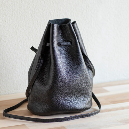 m　オーダー品　巾着ショルダーバッグ3点おまとめ 10月末頃のお届け 持っているだけでオシャレ 巾着ショルダー