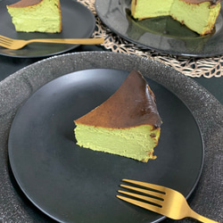抹茶バスクチーズケーキ◆バースデーケーキや記念日ギフトやお祝いプレゼントにも☆ 11枚目の画像