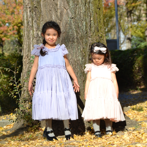 お姫さまみたいなふりふりドレス 90～130サイズ 子供服 caracol 