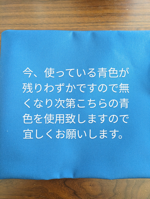 【受注制作】日本製11号帆布☆ペンケース(8color) 8枚目の画像