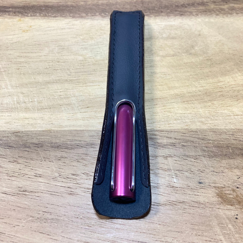 本革万年筆ケース LAMY サファリ/アルスター用 ブラック 選べる