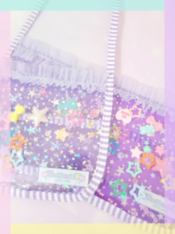 星ホログラム　キラキラ　ランドセルカバー　milimiliランドセルカバー　女の子　 　入学準備　誕生日　プレゼント　 13枚目の画像