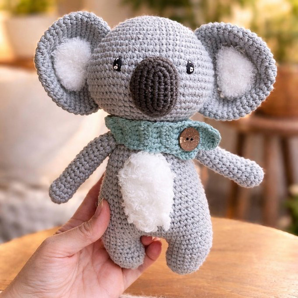 あみぐるみ コアラ 編みぐるみ 出産祝い 男の子 女の子 あみぐるみ The