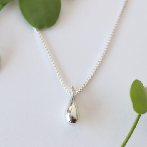 シルバー925 ネックレス しずく「amekichi」 ネックレス