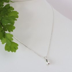 一点物 シルバー925 ハンドメイド ネックレス シルバー925 ネックレス しずく「amekichi」 ネックレス・ペンダント