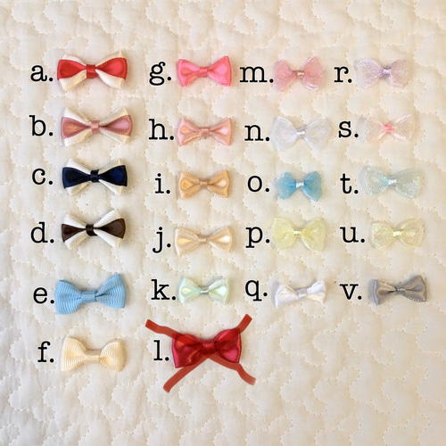 名入れリボン5個セット　キーホルダー仕上げ tochi_ribbon03.jpg