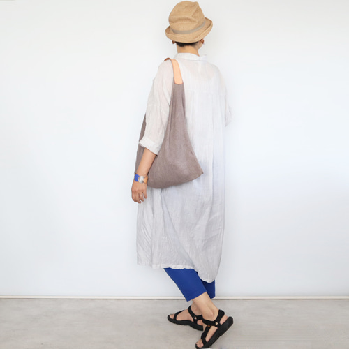 40%off】リネンと革のバッグ Mサイズ トートバッグ ricca 通販 40%off】リネンと革のバッグ Mサイズ トートバッグ ricca 通販