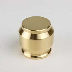 職人直送 真鍮無垢 ペン立て ペンスタンド 鉛筆立て おしゃれ アンティーク ゴールド ボトル型 6枚目の画像