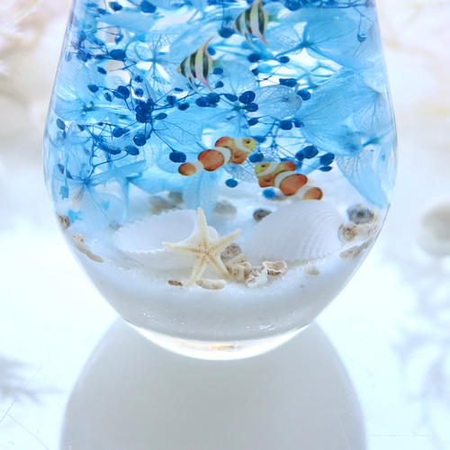父の日》癒しギフトBlue oceanホワイトサンド夏のインテリアハー