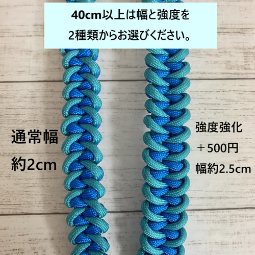 長さ調整付き犬用首輪（ピンクパープル）中型犬～大型犬にお勧めパラ