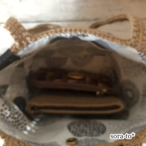 再販♪麻紐バッグ♪No.399 かごバッグ sora-to* 通販 9973943