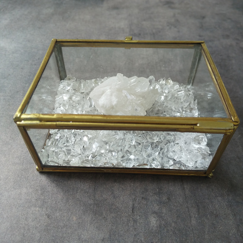 水晶をきちんと扱えるヒーラーの浄化セット✨蓋付きなので