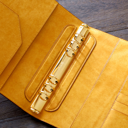 システム手帳 A5サイズ カラーオーダー 手帳 革小物yoshii 通販