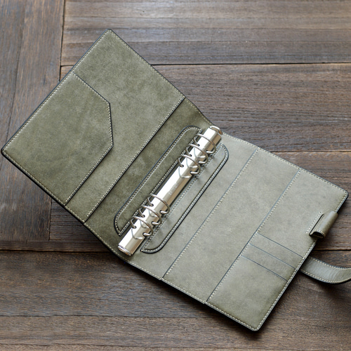 システム手帳 A5サイズ カラーオーダー 手帳 革小物yoshii 通販