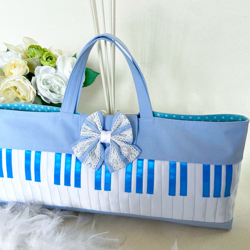 再販23*ピアニカケース*鍵盤ハーモニカ*水色*小学校*音楽*□ヤマハ*32