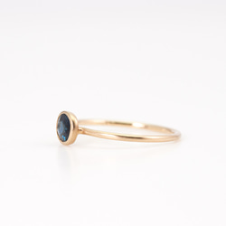 【50％OFF】K18 Sapphire ring / Oval【期間限定価格】 2枚目の画像