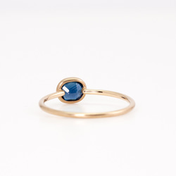 【50％OFF】K18 Sapphire ring / Oval【期間限定価格】 3枚目の画像