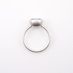 Aquamarine ring / SV 3枚目の画像