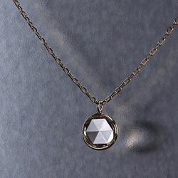 Rosecut Diamond Necklace / Round 4枚目の画像