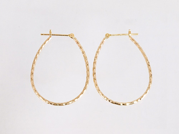 Mirror Cut Hoops 2枚目の画像