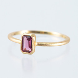 【50％OFF】K18 Tourmaline Ring / Pink【期間限定価格】 1枚目の画像