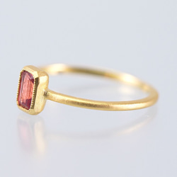 【50％OFF】K18 Tourmaline Ring / Pink【期間限定価格】 2枚目の画像