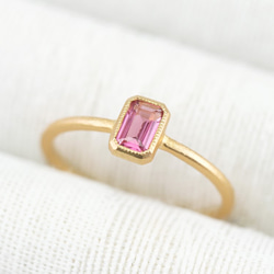 【50％OFF】K18 Tourmaline Ring / Pink【期間限定価格】 4枚目の画像