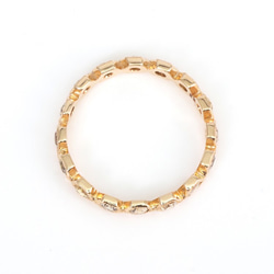 Rosecut Diamond Eternity Ring / Hexagon 4枚目の画像