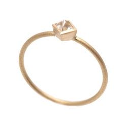 Diamond octahedron Ring 2枚目の画像