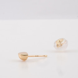 K10/K18 Moon and Venus earring / Single 2枚目の画像